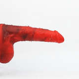 Realistic dildo red color