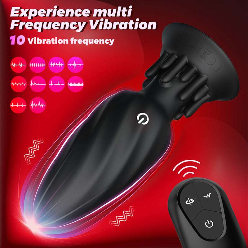 APP - Controlled Rotating Anal Plug 9 Modes Waterproof Quiet