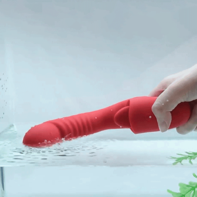 2 in 1 Vibrator Licking Dual Vibrator 10 Vibrating Modes