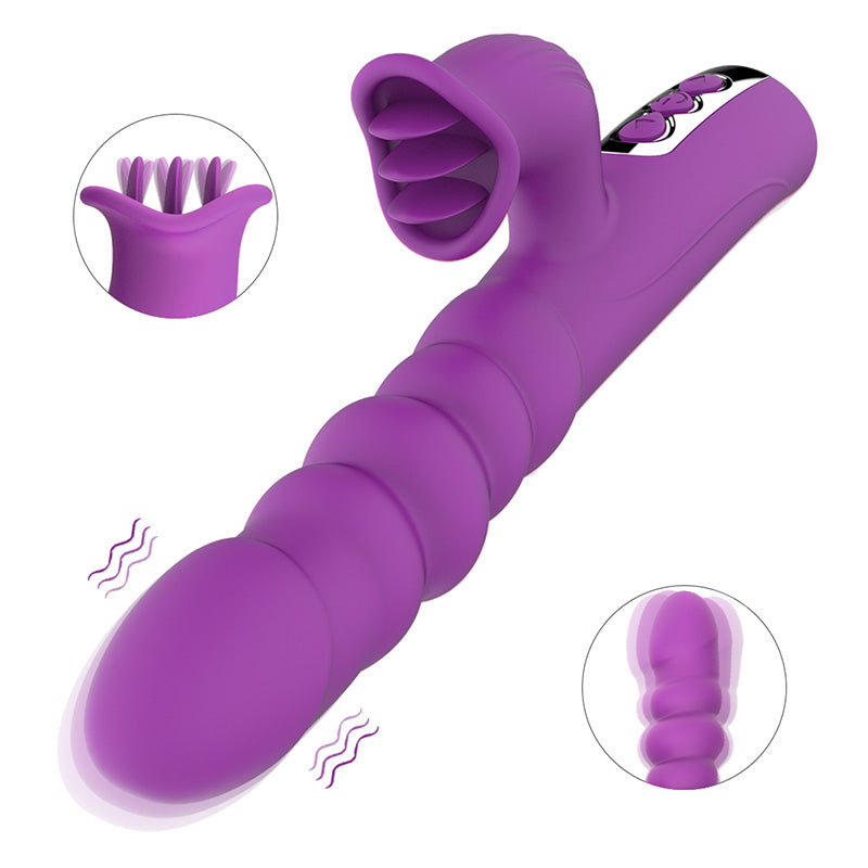 5 Licking 8 Vibrating modes vibrator for women