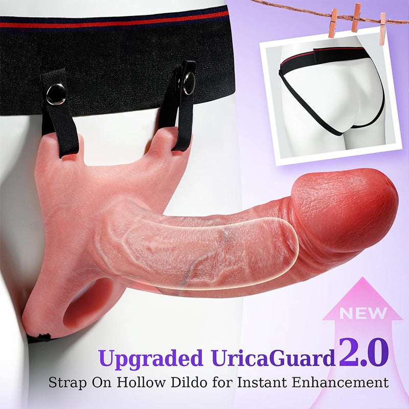 Strap-on Dildo Realistic Wearable Dildos 6.3 inch