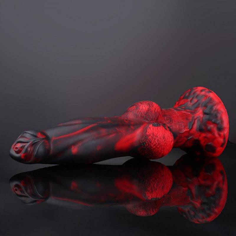 Girthy Fire Dragon Automatic Dildo