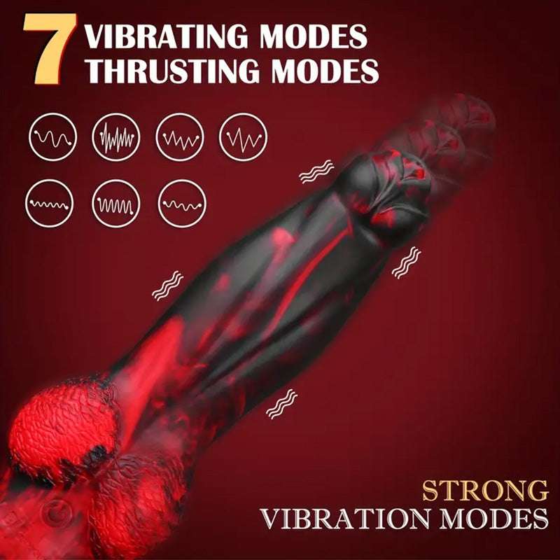 Fire Dragon 2 in 1 automatic dildo