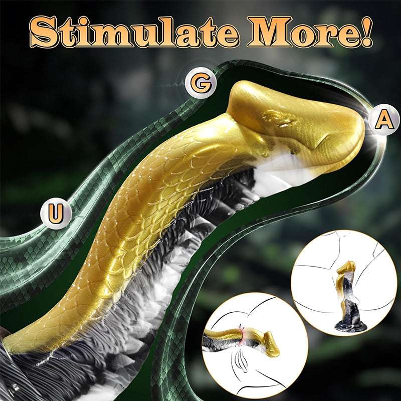 King Cobra Silicone Dildo