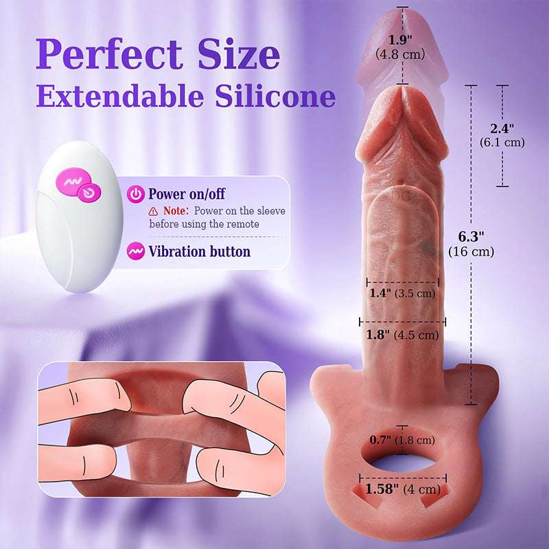 Strap-on Dildo Realistic Wearable Dildos 6.3 inch