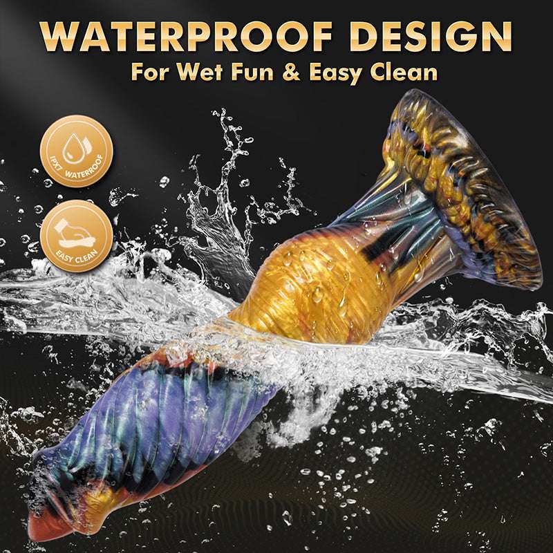 Phoenix-Creature Cocks Vibrating Dildo with Remote