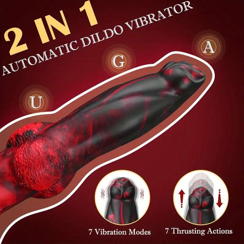 Fire Dragon 2 in 1 automatic dildo