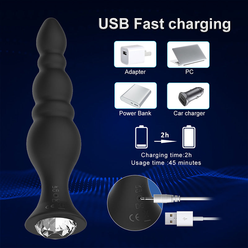 vibrating butt plug 10 vibrating modes