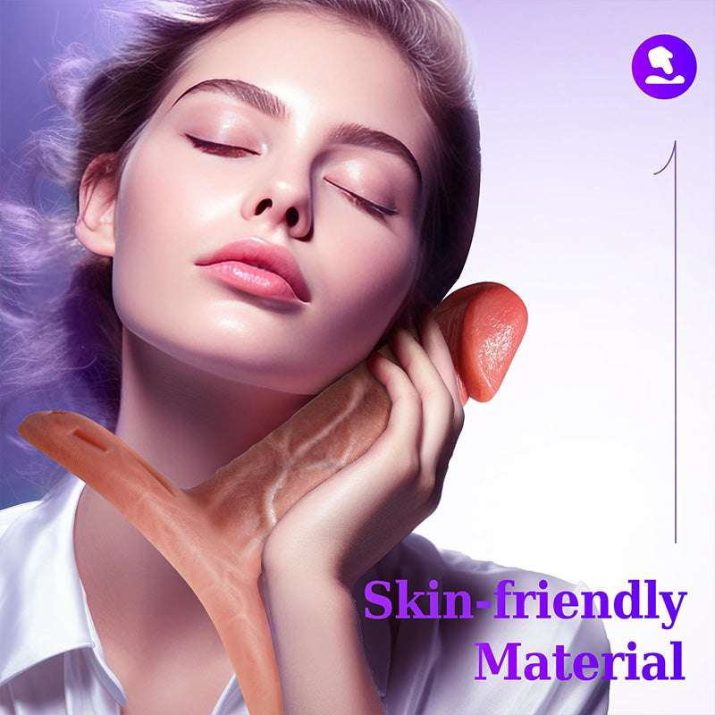 Strap-on Dildo Realistic Wearable Dildos 6.3 inch