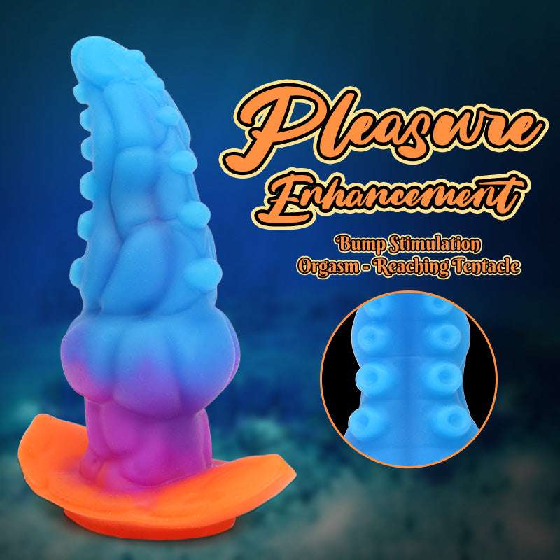 Blazewyrm：5.5In Octopuss Tentacle Anal Toys Hot Masturbator