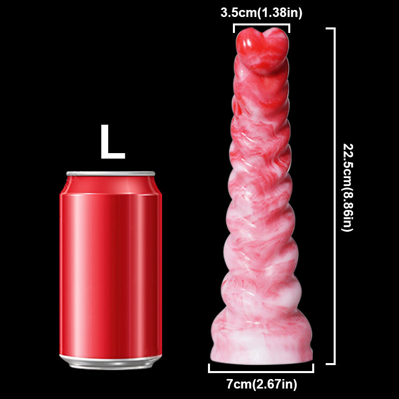 Empress Heart-Shaped Head Fantasy Dildos Adult Sex Toy