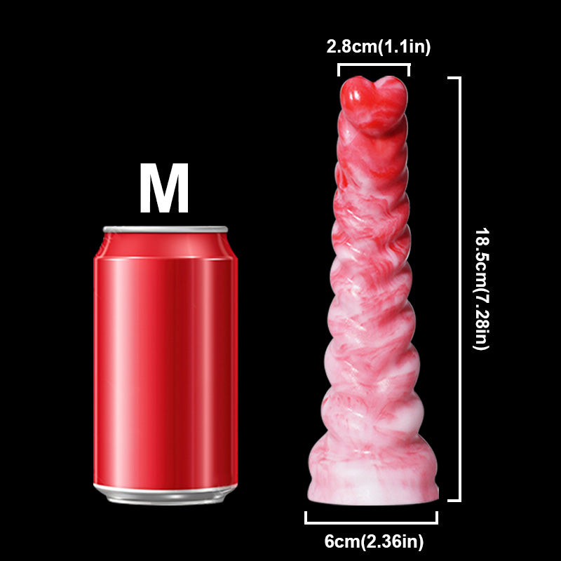Empress Heart-Shaped Head Fantasy Dildos Adult Sex Toy