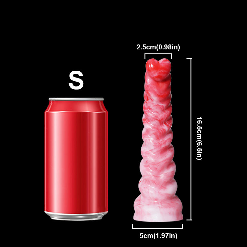 Empress Heart-Shaped Head Fantasy Dildos Adult Sex Toy