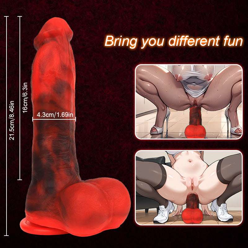 Hell Wolf Thrusting Vibro Dildo