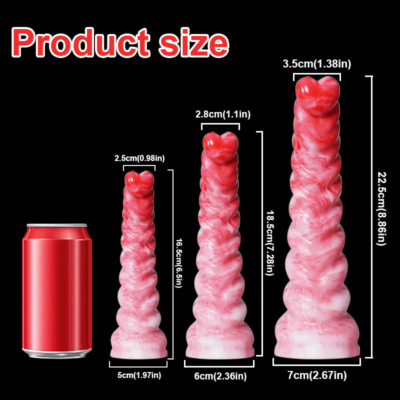 Empress Heart-Shaped Head Fantasy Dildos Adult Sex Toy