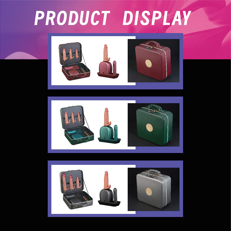 Sex Machine for hands-free stimulation and pleasure