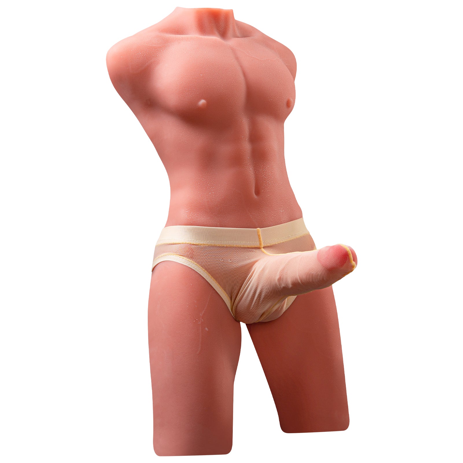 Johnson 17.63LB with 6.69in Vibrating Dildo and Realistic Muscle Torso