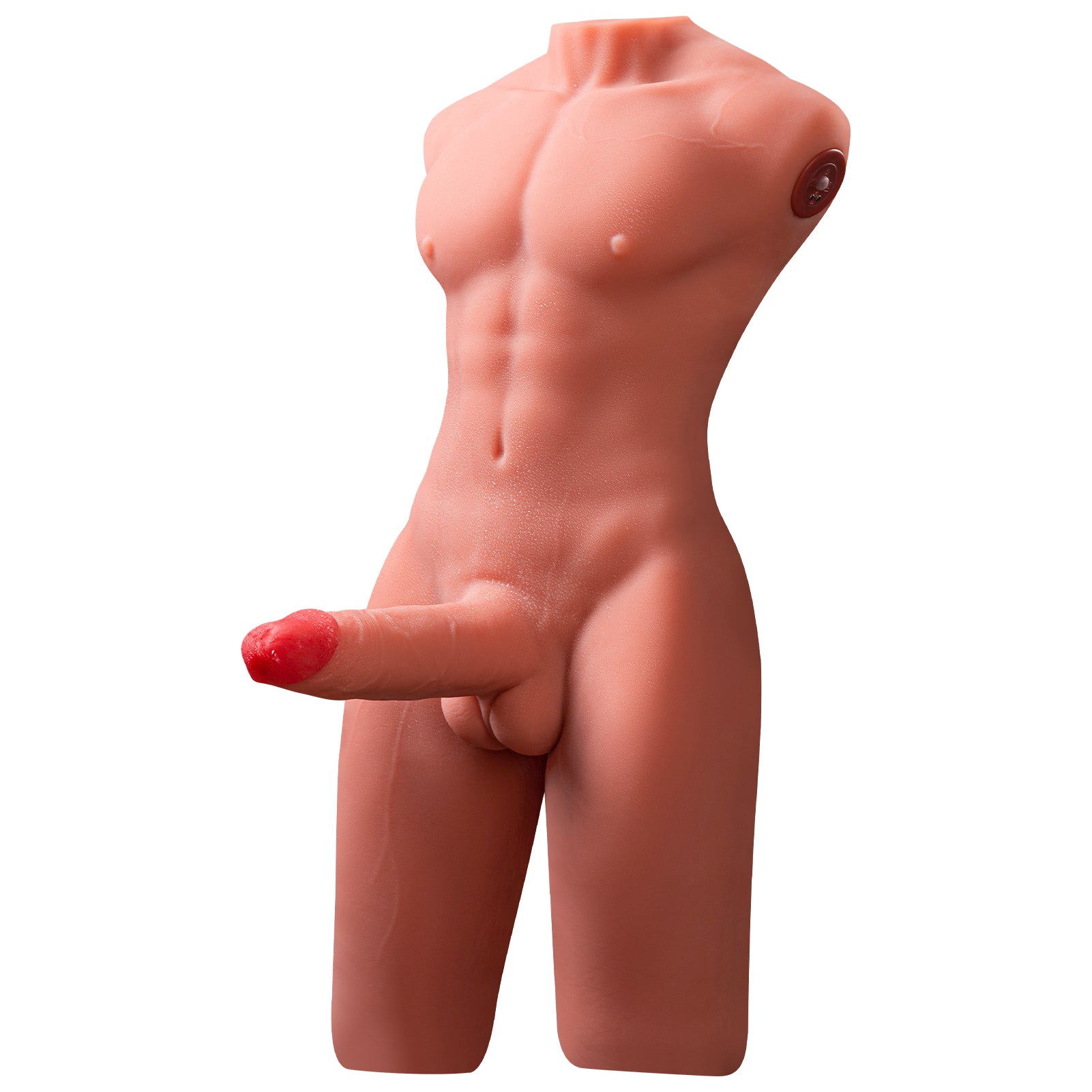 Johnson 17.63LB with 6.69in Vibrating Dildo and Realistic Muscle Torso