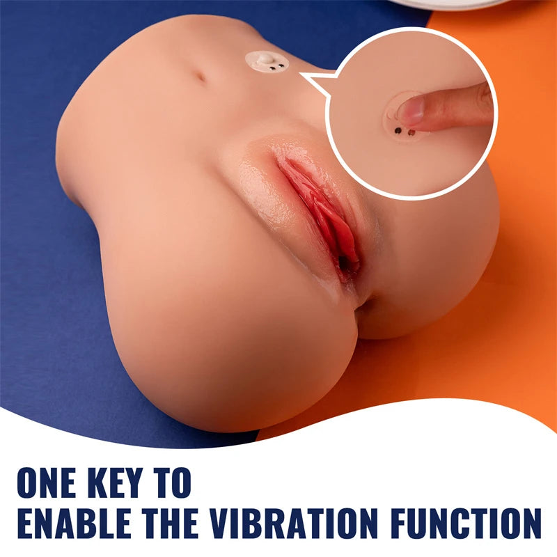 Roberta Cheap Vibrating 5.07LB Torso Adult Doll [Us Stock]