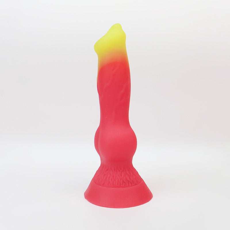Pyrofin Gradient Colors Monster Sex Toy Cheap Fantasy Dildos