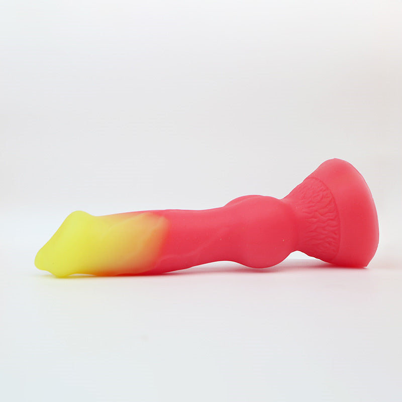 Pyrofin Gradient Colors Monster Sex Toy Cheap Fantasy Dildos