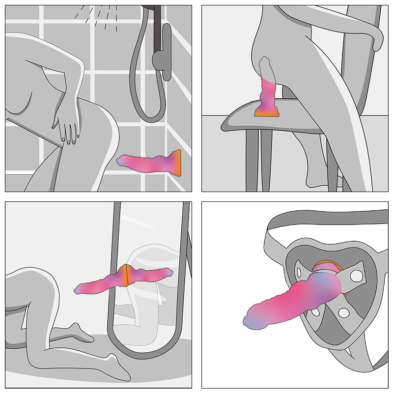 Redscale:2.2LB Monster Fantasy Dildos Cheap Adult Sex Toy