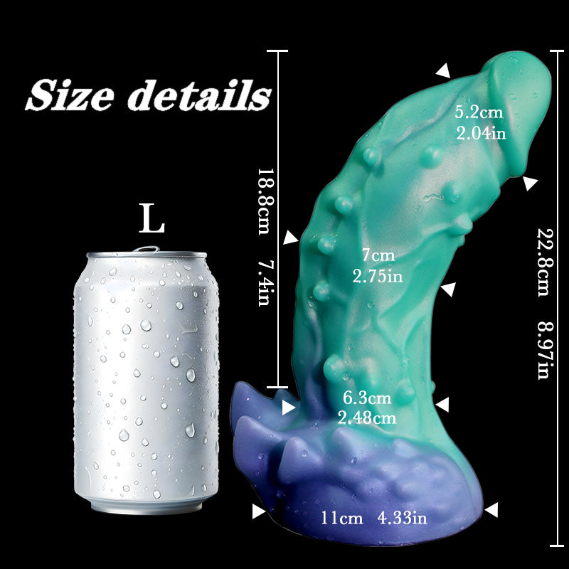 Kael Vortex 6.54in Capricorn Alien Fantasy Creature Dildos