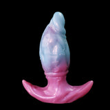 Coralyn Two-Color Gradient Design Fantasy Silicone Anal Toys