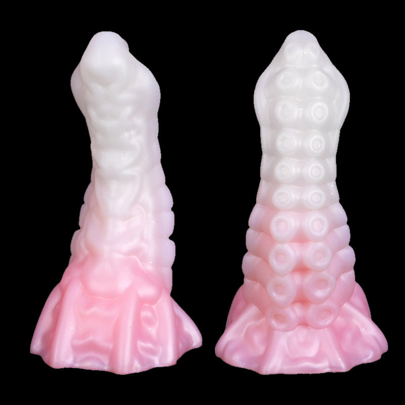 Jax Lumin 4.96in Luminous Fat Hands Realistic Fantasy Monster Dildos