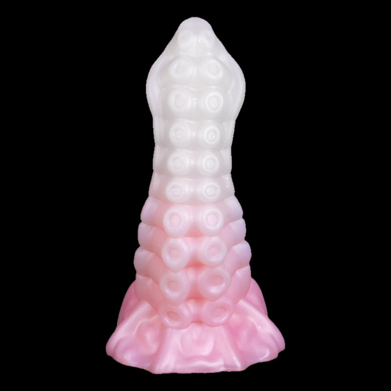 Jax Lumin 4.96in Luminous Fat Hands Realistic Fantasy Monster Dildos