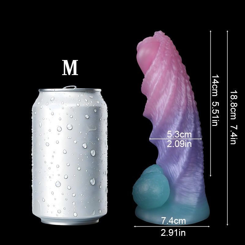 Darius Ridge 5.91in Concave & Convex Penis Tight Monster Fantasy Dildos