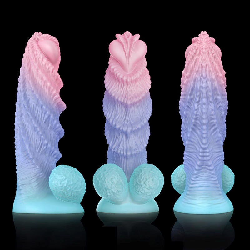 Darius Ridge 5.91in Concave & Convex Penis Tight Monster Fantasy Dildos