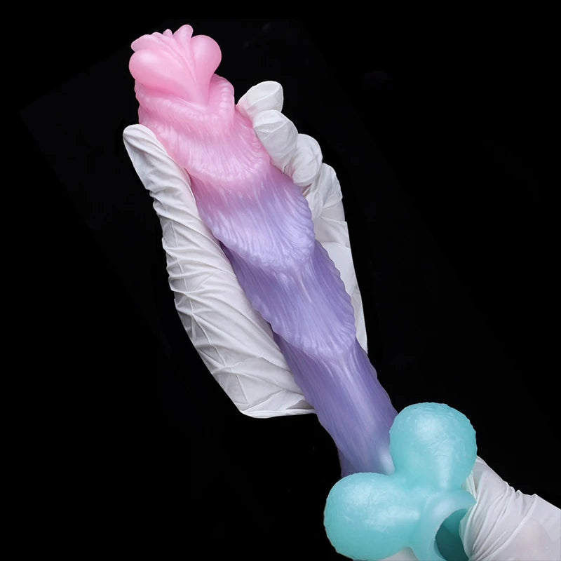 Darius Ridge 5.91in Concave & Convex Penis Tight Monster Fantasy Dildos