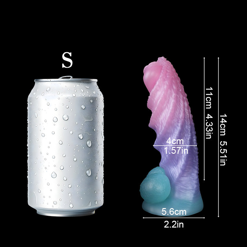 Darius Ridge 5.91in Concave & Convex Penis Tight Monster Fantasy Dildos