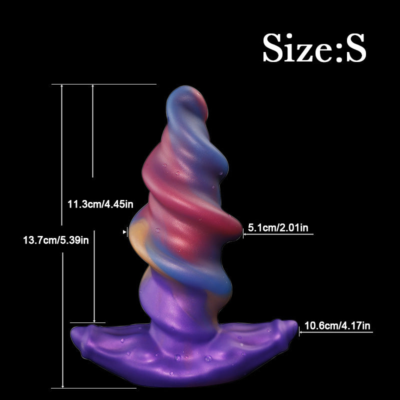 Kyre Spike 5.39in Ecstasy Nails Jiggly Adult Fantasy Anal Toys