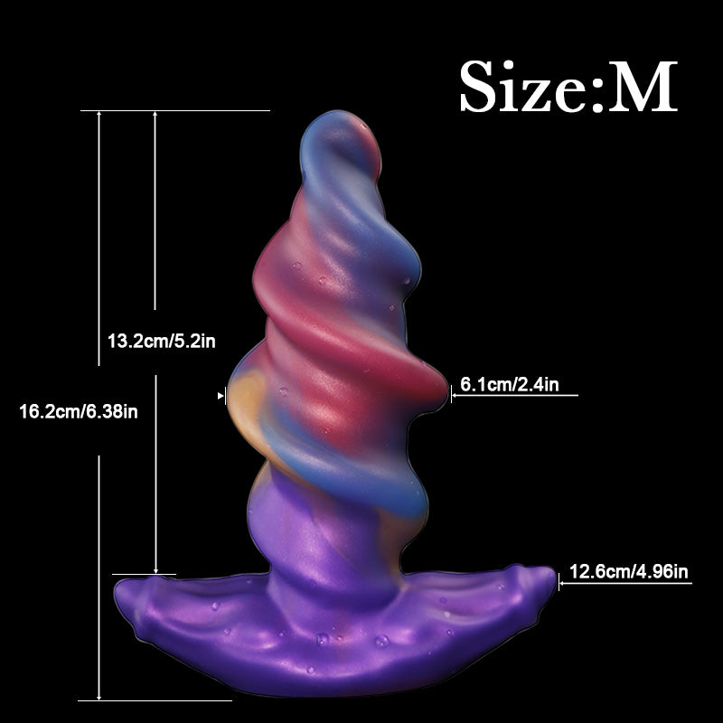 Kyre Spike 5.39in Ecstasy Nails Jiggly Adult Fantasy Anal Toys
