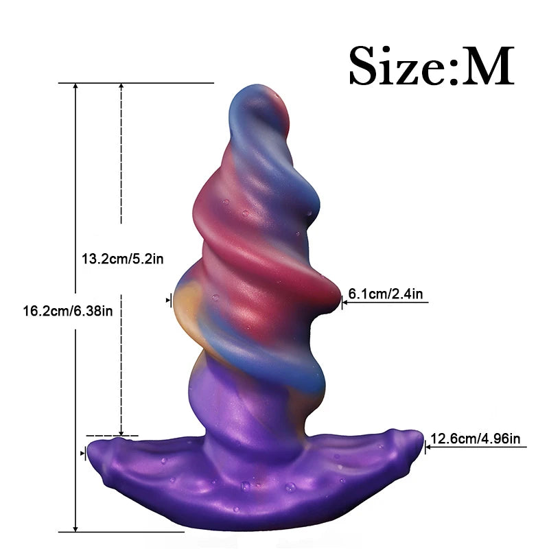Kyre Spike 5.39in Ecstasy Nails Jiggly Adult Fantasy Anal Toys