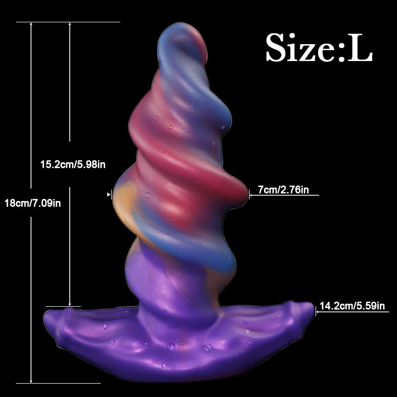 Kyre Spike 5.39in Ecstasy Nails Jiggly Adult Fantasy Anal Toys