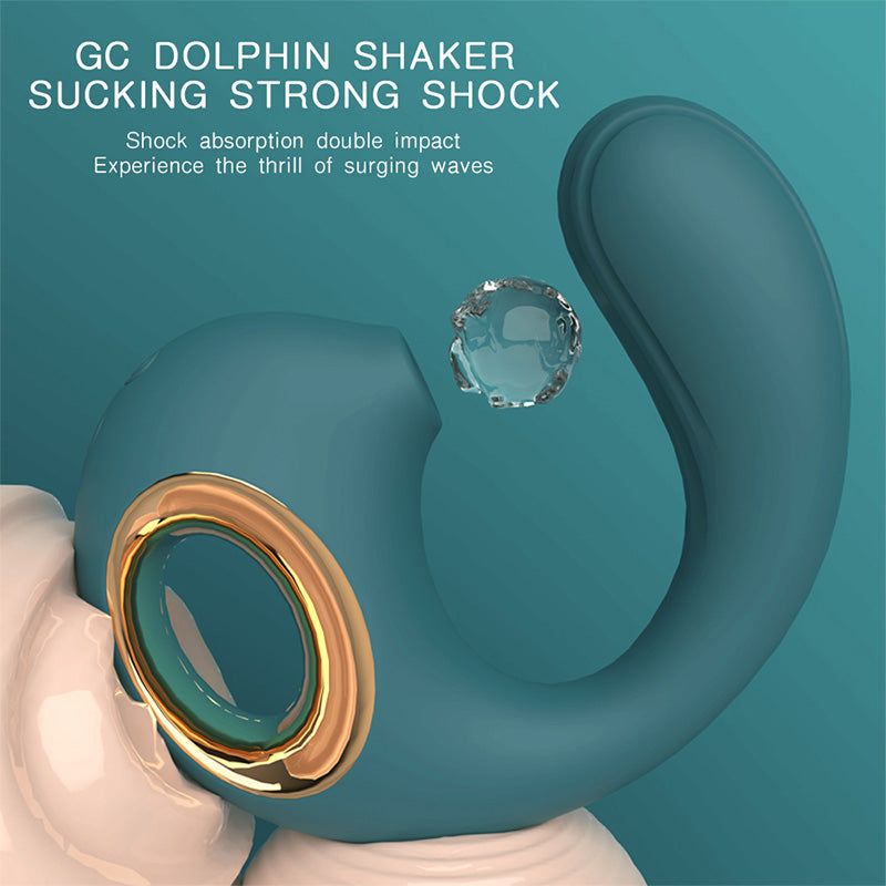 10 Frequency Vibration Dolphin Vibrator