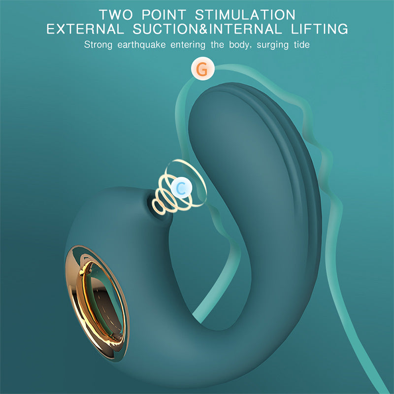 10 Frequency Vibration Dolphin Vibrator