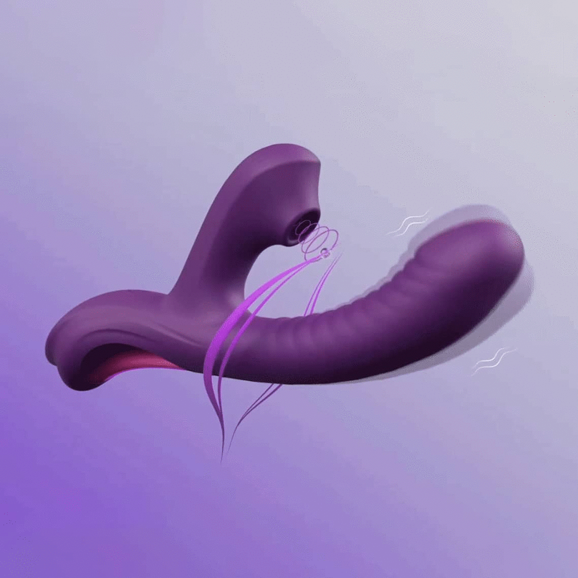 Xlovesr-G-Spot-Vibrator-Thrusting-Suction-Sex-Toy-Woman-Intimate-Use-Purple