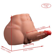 Peel 5.29LB with Thrusting & Vibrating Dildo Male Sex Doll [Us Stock]