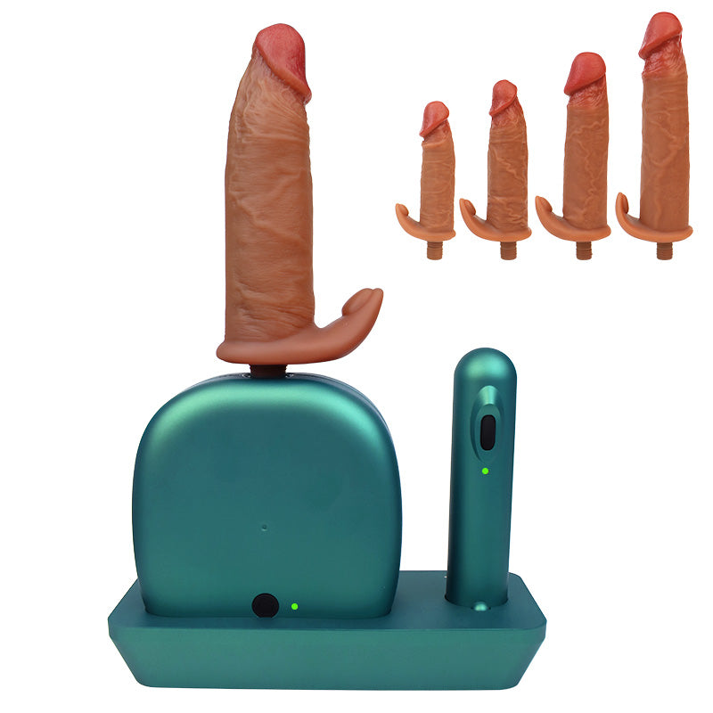 High-Thrust Sex Machine Set — Portable & Remote-Controlled