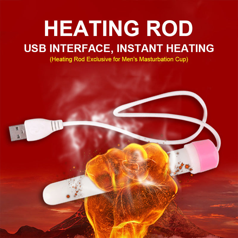Sex Toy Heating Rod - 42℃ Fast Heat & Auto Temp Control