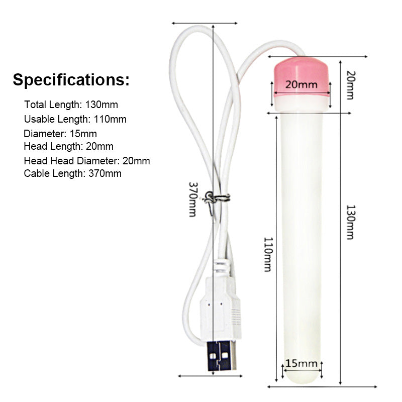 Sex Toy Heating Rod - 42℃ Fast Heat & Auto Temp Control