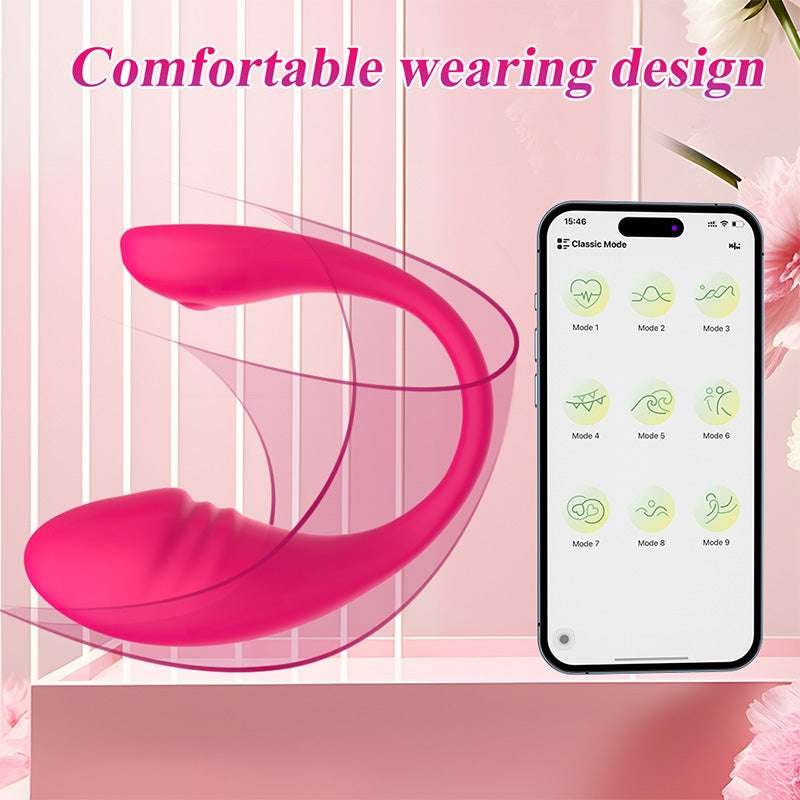 Ultra-Soft Silicone Vibrating Egg – Wearable, App Control Spicy