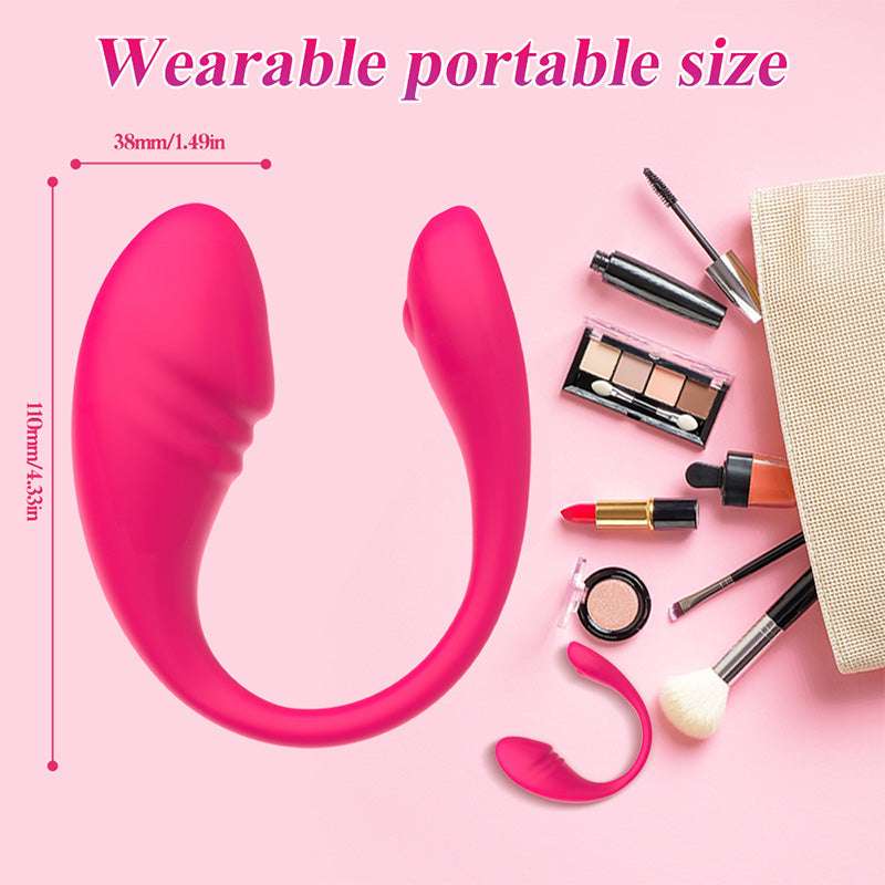 Ultra-Soft Silicone Vibrating Egg – Wearable, App Control Spicy