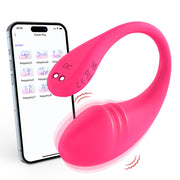 Ultra-Soft Silicone Vibrating Egg – Wearable, App Control Spicy