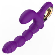 Dual-Head Bead Vibrator, 12-Speed Vibration