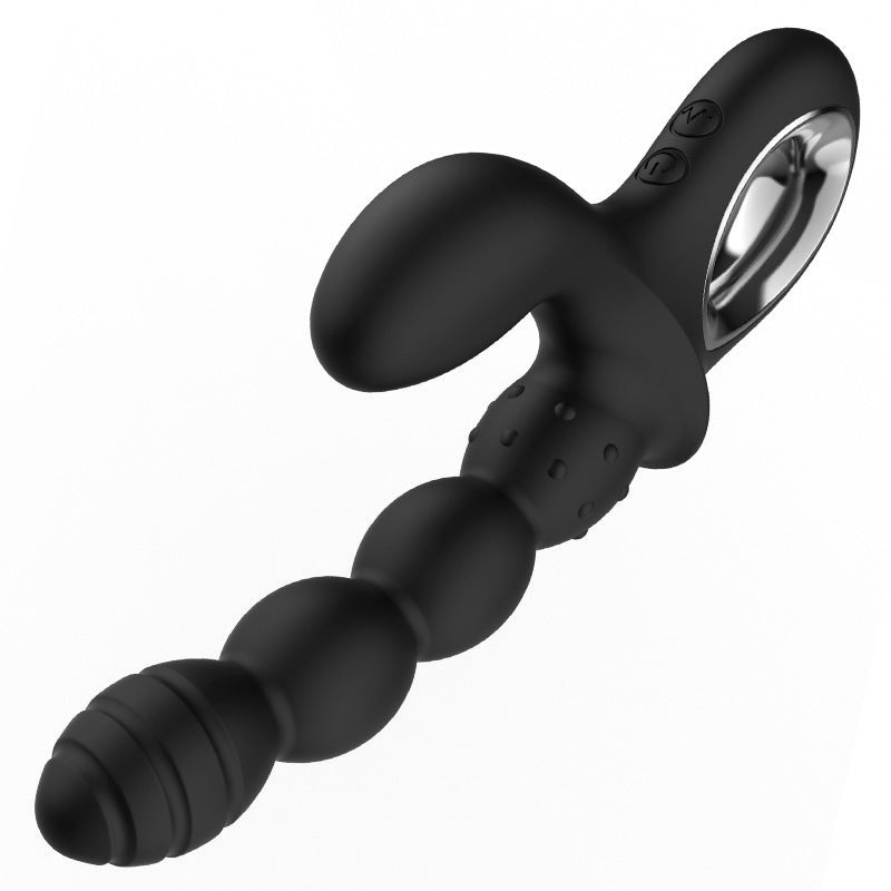 Dual-Head Bead Vibrator, 12-Speed Vibration
